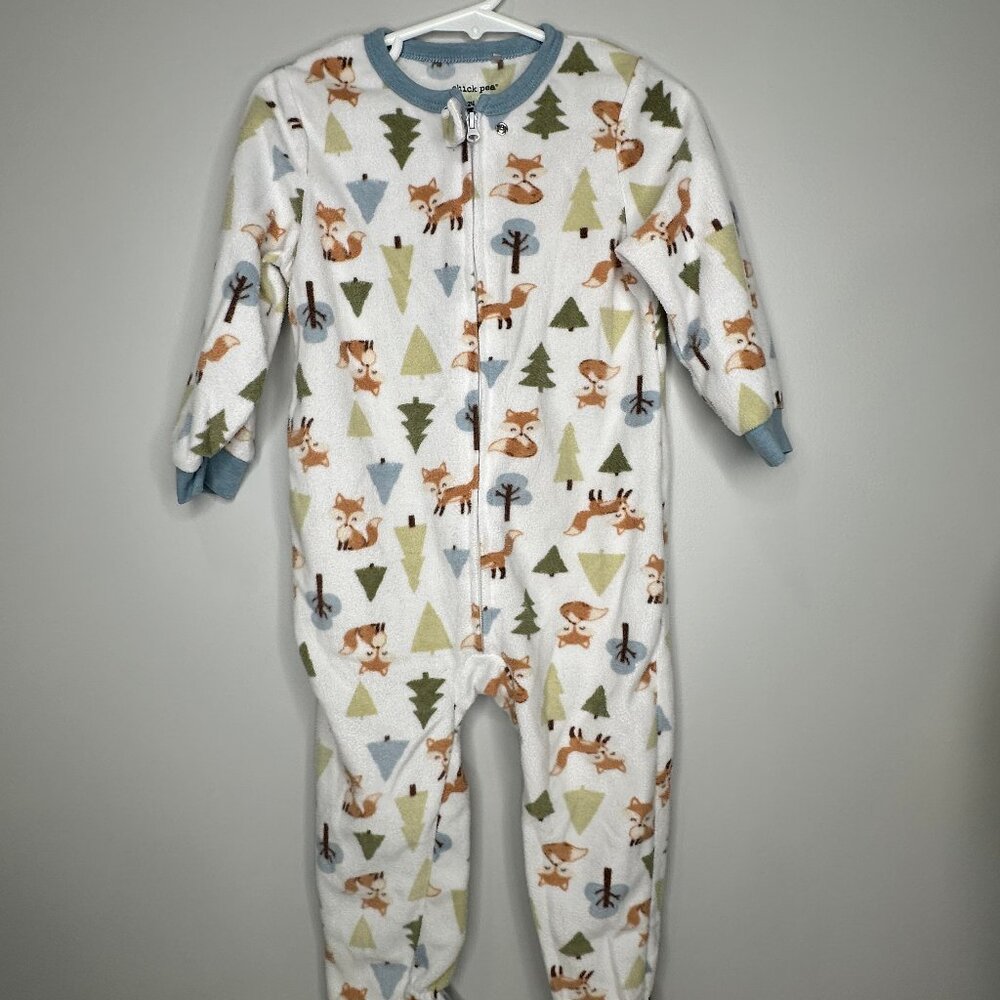 Chick Pea Gender Neutral Baby Clothes Footed Pajama 24M